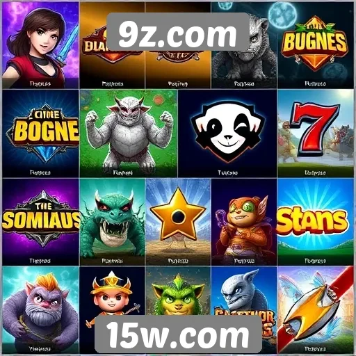 Comparativo entre jogos populares disponíveis no 9z.com